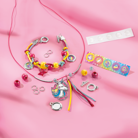 Set creativ 2 in 1 - Bijuterii & gentuta unicorni [2]