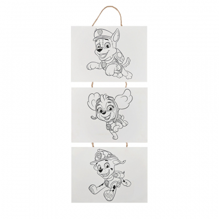 WinsHolland-Set creativ 3 mini canvas, pe sfoara Paw Patrol [1]