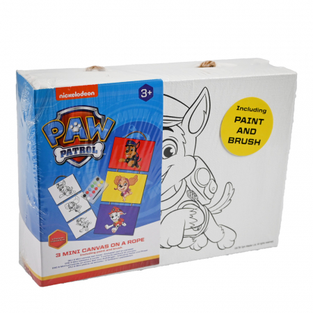 Akciók - WinsHolland-Set creativ 3 mini canvas, pe sfoara Paw Patrol