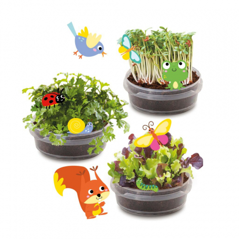 SES Creative-Set Creativ Casuta Cu Gradina Din Copac [3]