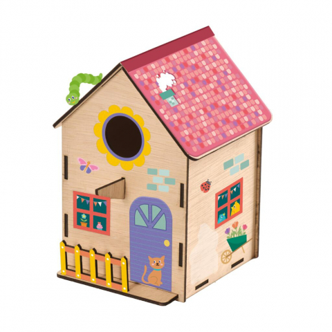 Jucarii 3-5 ani - SES Creative-Set Creativ Casuta Pentru Pasari
