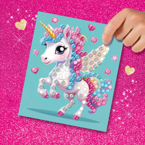 Set Creativ Cu Diamante - Unicorni [2]
