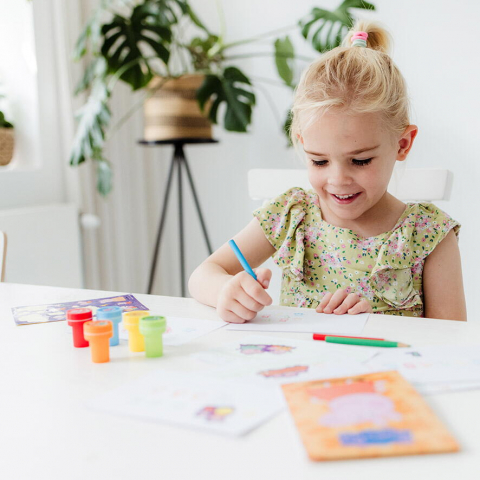 Set creativ cu stampile - Peppa Pig [3]