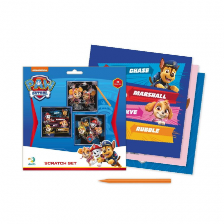 Jucarii educative - Dodo-Set creativ de razuit - Patrula Catelusilor