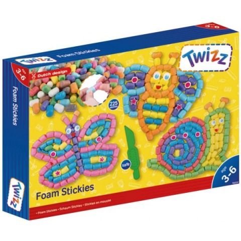 Játékok 3-5 éveseknek - Set creativ Foam Stickies, 225 bucati