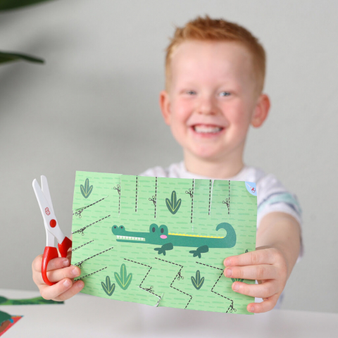 SES Creative-Set Creativ - Invat Sa Folosesc Foarfeca Pas Cu Pas [6]