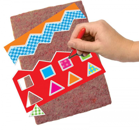 Set Creativ-Invat Sa Tai, Sa Creez Mozaicuri Si Sa Perforez [3]