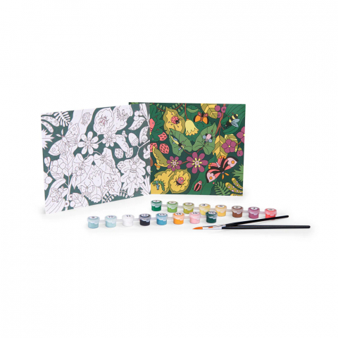 Moulin Roty-Set creativ Picteaza cu numere Variatii botanice, Moulin Roty [2]