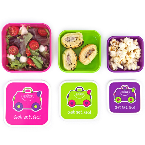 Trunki-Set cutiute Snack Pots Pink, Trunki [1]