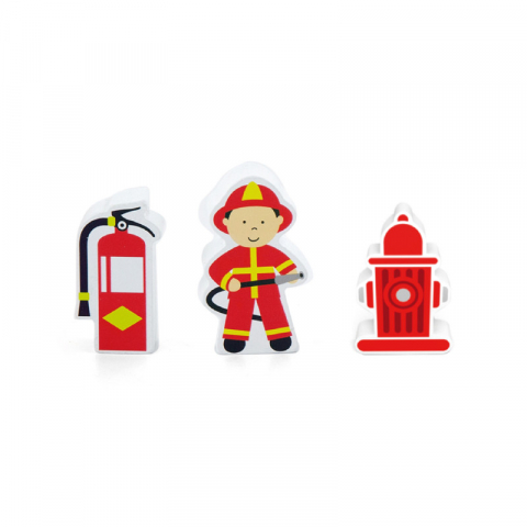 Játékok 3-5 éveseknek - Set de accesorii trenulete - Statie de pompieri, Viga