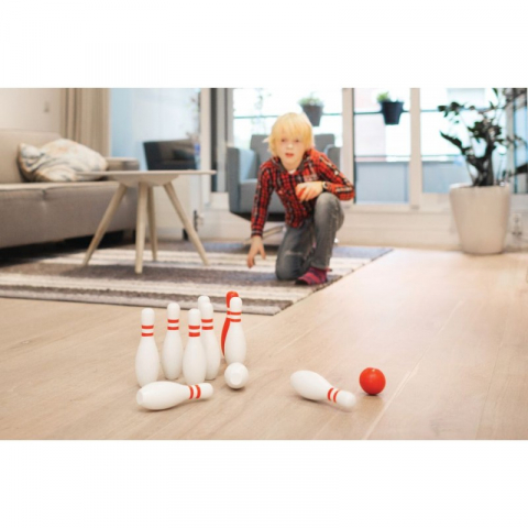 BS Toys-Set de bowling din lemn, BS Toys [3]
