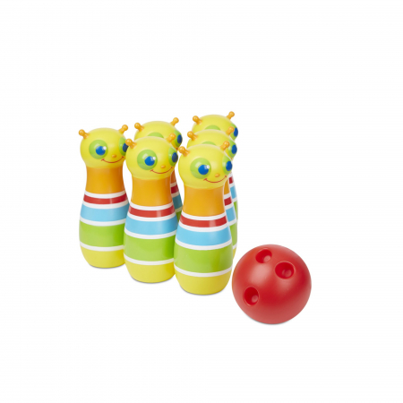 Jocuri si Jucarii Educative - Melissa & Doug Set de bowling Omidutele vesele