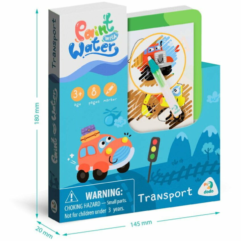 Set de colorat cu apa - Vehicule [3]