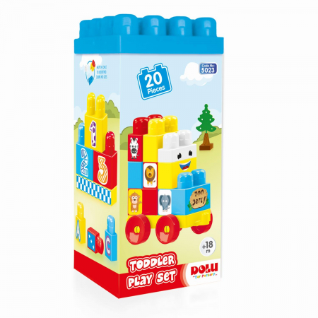 Baba ajándékok - Dolu Set de constructie - 20 piese