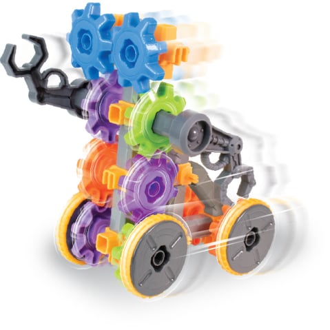 Jucarii educative - STEM kidz-Set de constructie 3 in 1 STEM - Robotel & masinute saniter