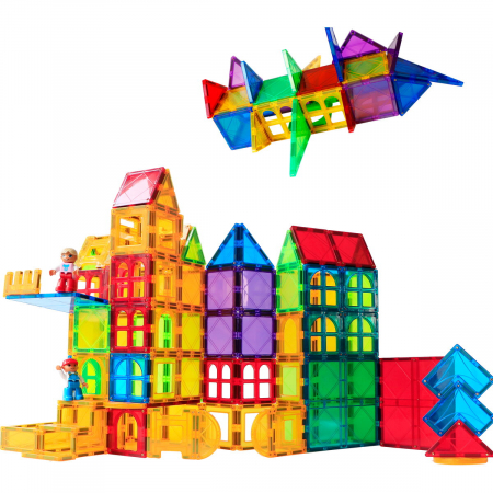 Magplayer Set de constructie magnetic 3D - 158 piese [1]