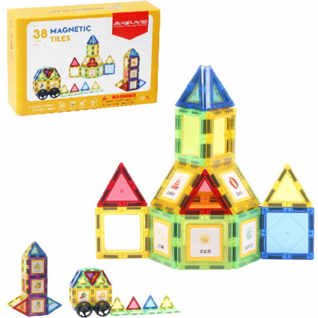 Magplayer Set de constructie magnetic 3D - 38 piese [1]
