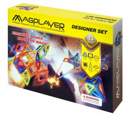 Szezonális játékok - Magplayer-Set-de-constructie-magnetic-83-piese