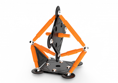 Supermag-Set de constructie magnetic Supermag Projects Tehnicolor, 45 piese [5]