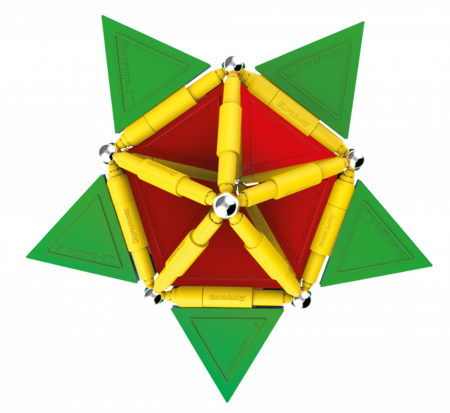 Supermag-Set de constructie magnetic Supermag Tags, 67 piese [6]