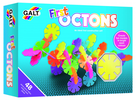 Építő készletek - Galt-Set-de-construit-First-Octons-48-piese