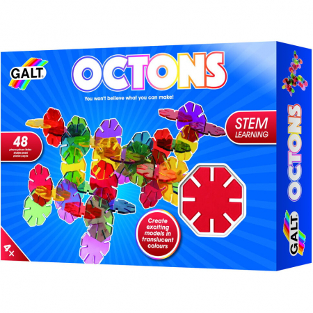Építő készletek - Galt-Set-de-construit-Octons-48-piese