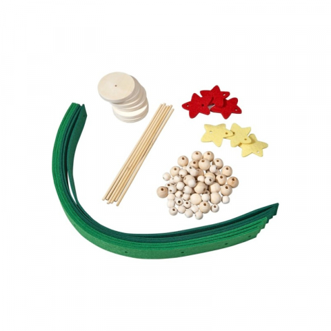 Játékok 3-5 éveseknek - Set de creatie Brad din pasla, 6 buc, Haba