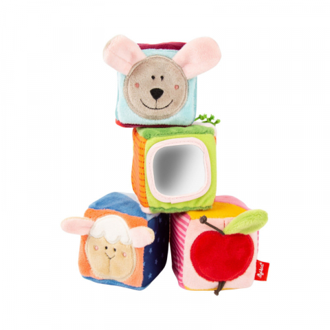 Jucarii 1-3 ani - Sigikid-Set de cuburi senzoriale cu activtati, PlayQ Sigikid