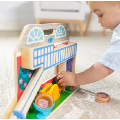 Melissa & Doug-Set de joaca din lemn cu accesorii Scoala Rostogol GO TOTs [4]