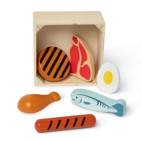 Melissa & Doug-Set de joaca din lemn pentru jocuri de rol Proteine [3]