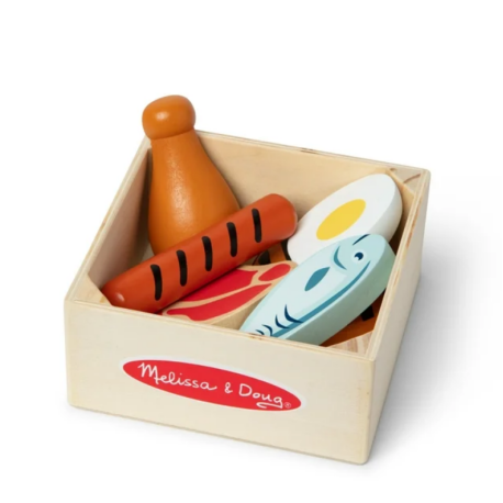Melissa & Doug-Set de joaca din lemn pentru jocuri de rol Proteine [1]