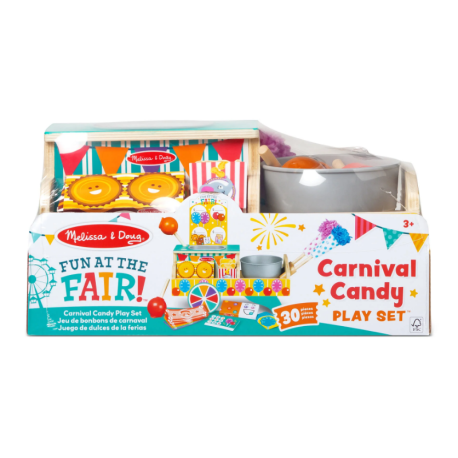 Melissa & Doug-Set de joaca din lemn Toneta cu dulciuri - colectia Distractie la targ [3]