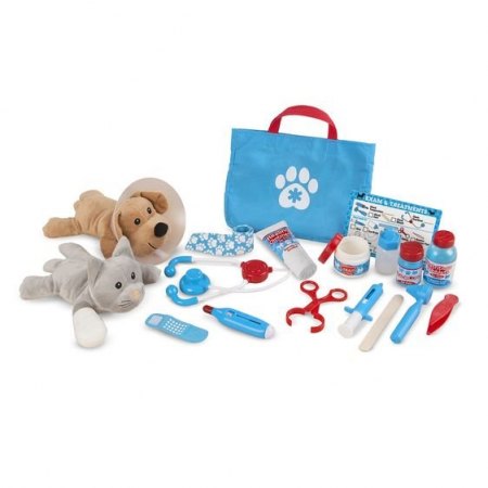 Toate jucariile - Melissa-Doug-Set-de-joaca-La-veterinar-Melissa-Doug