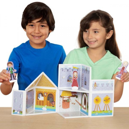 Melissa & Doug Set de joaca magnetic Castel medieval - Melissa & Doug [5]