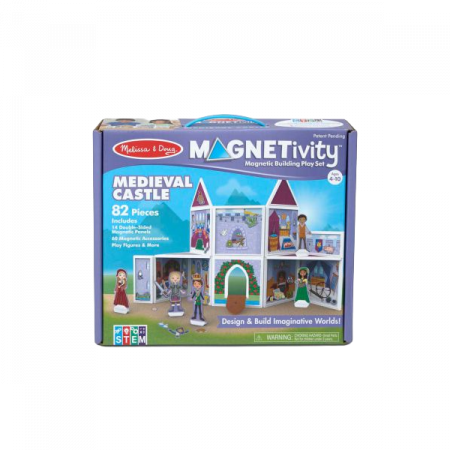 Melissa & Doug Set de joaca magnetic Castel medieval - Melissa & Doug [0]