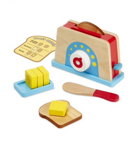 Gyerekkonyhák - Melissa-Doug-Set-de-joaca-Toaster-Melissa-and-Doug