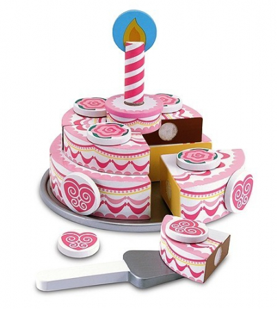 Baba ajándékok - Melissa & Doug Set de joaca Tort etajat Melissa and Doug