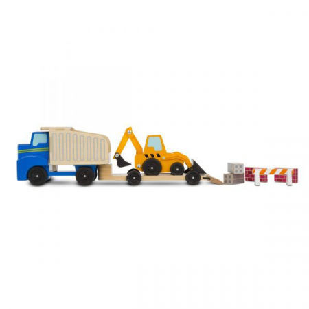 Melissa & Doug Set de joaca Utilaje de constructii din lemn [2]