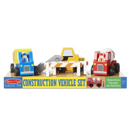 Toate jucariile - Melissa-Doug-Set-de-joaca-Vehicule-la-santier
