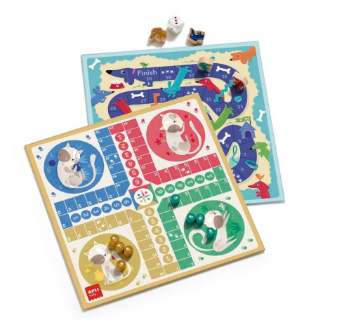 Apli-Set de jocuri, Apli Kids, Gaste, 4 in linie, Chitibusuri, Serpi si scari [2]