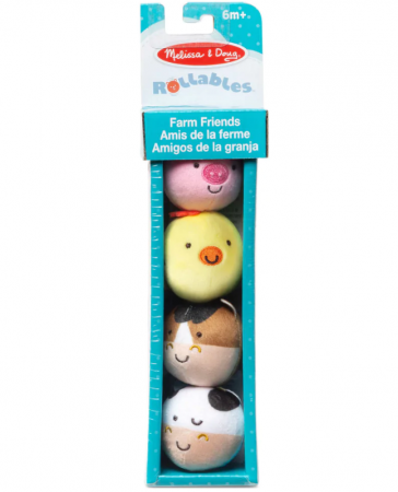 Melissa & Doug Set de jucarii pentru bebelusi Animale de la ferma [1]