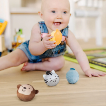 Melissa & Doug-Set de jucarii pentru bebelusi Animale Safari [5]