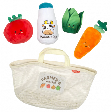 Cadouri botez - Melissa & Doug Set de jucarii pentru bebelusi Cosuletul Fermierului