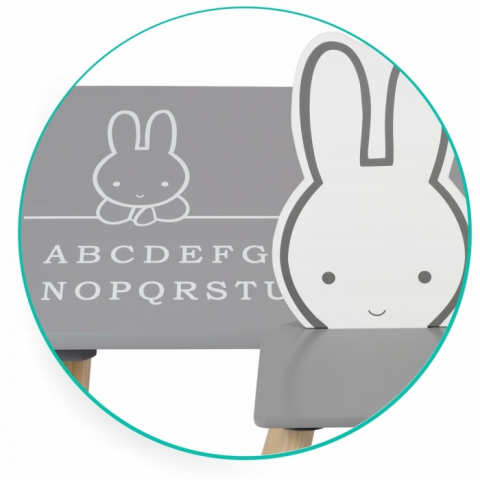 Set de masa cu doua scaune pentru copii Ricokids RC-847 [2]