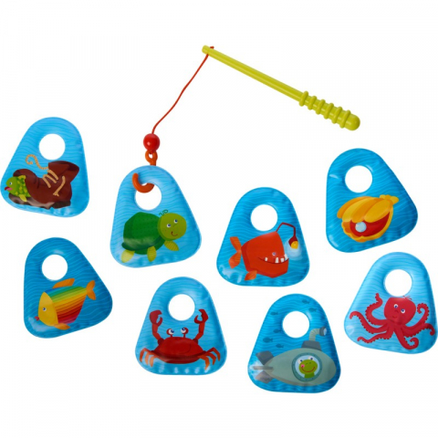 Játékok 3-5 éveseknek - Set de pescuit Creaturile Marine, Haba