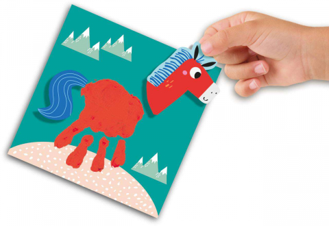 SES Creative-Set De Pictat Cu Mana-Animale [2]