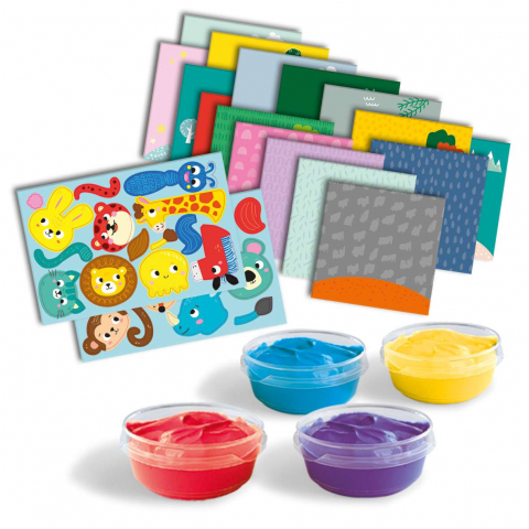 SES Creative-Set De Pictat Cu Mana-Animale [1]