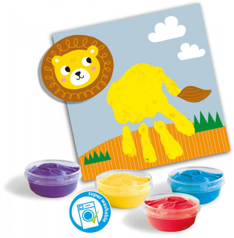 SES Creative-Set De Pictat Cu Mana-Animale [3]