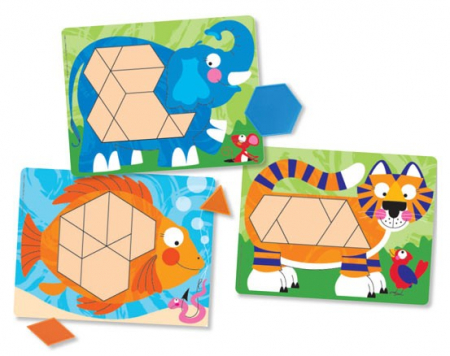 Rajzkészletek - Melissa-Doug-Set-de-sabloane-cu-animale-Melissa-and-Doug