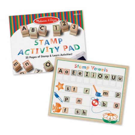 Melissa & Doug Set de stampile cu litere [2]